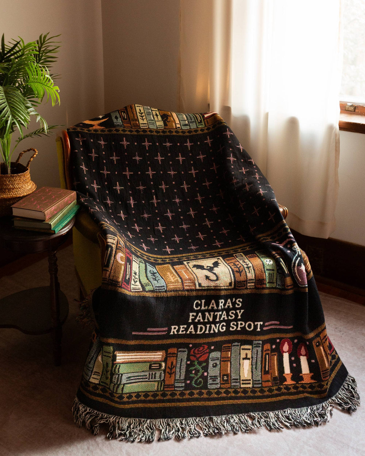 Fantasy Book Blanket