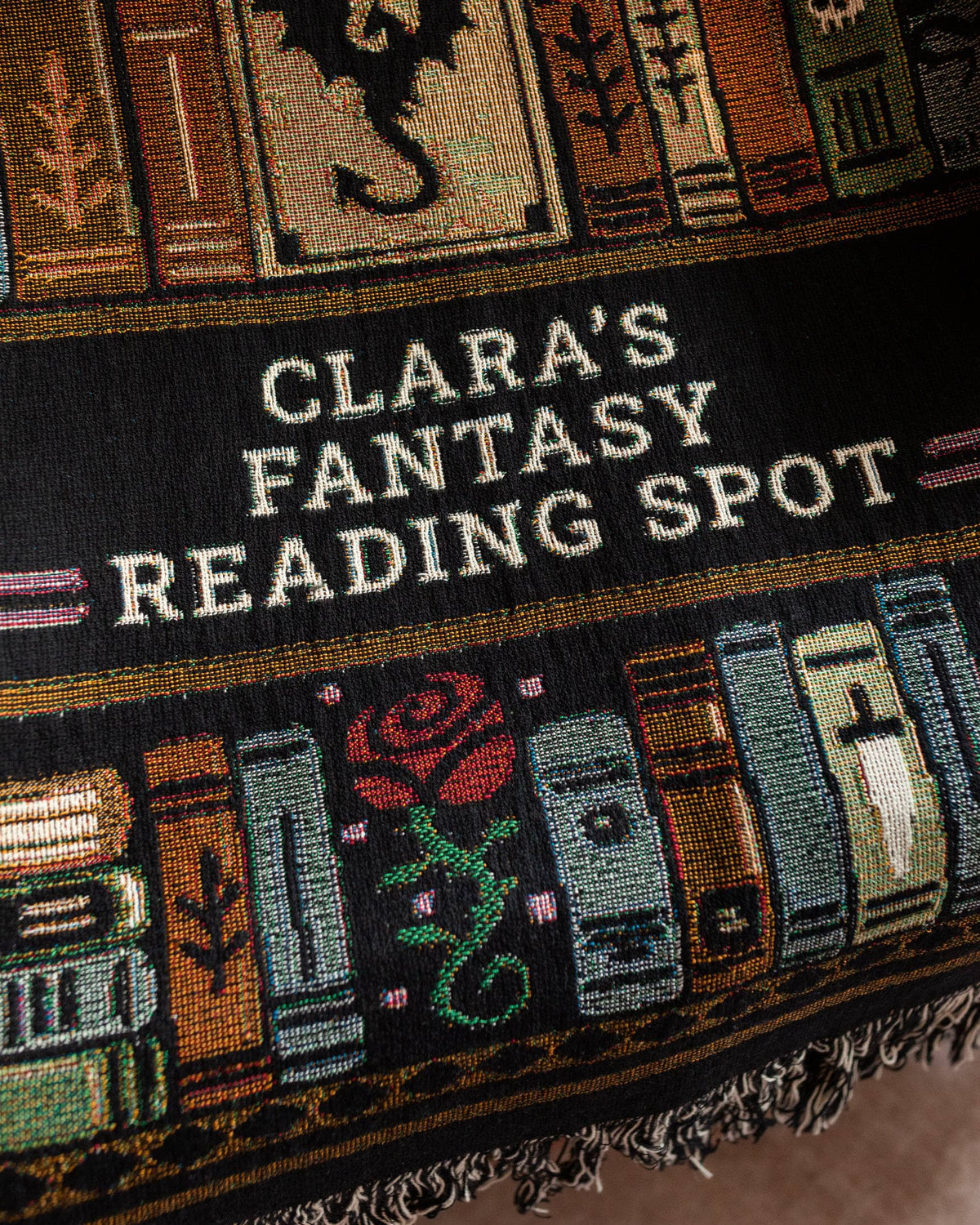 Fantasy Book Blanket