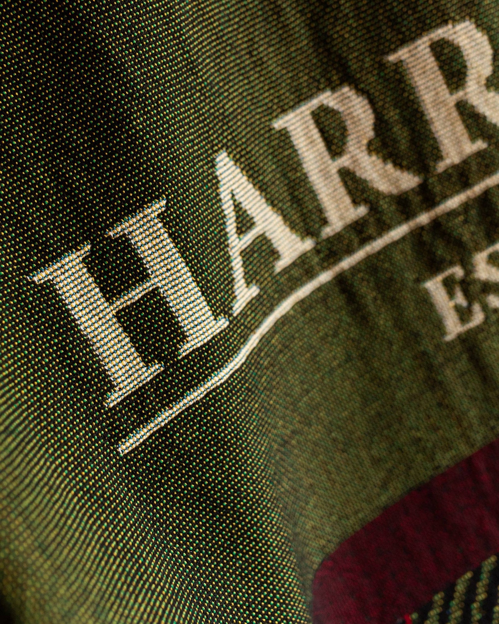 Christmas Plaid Name Blanket