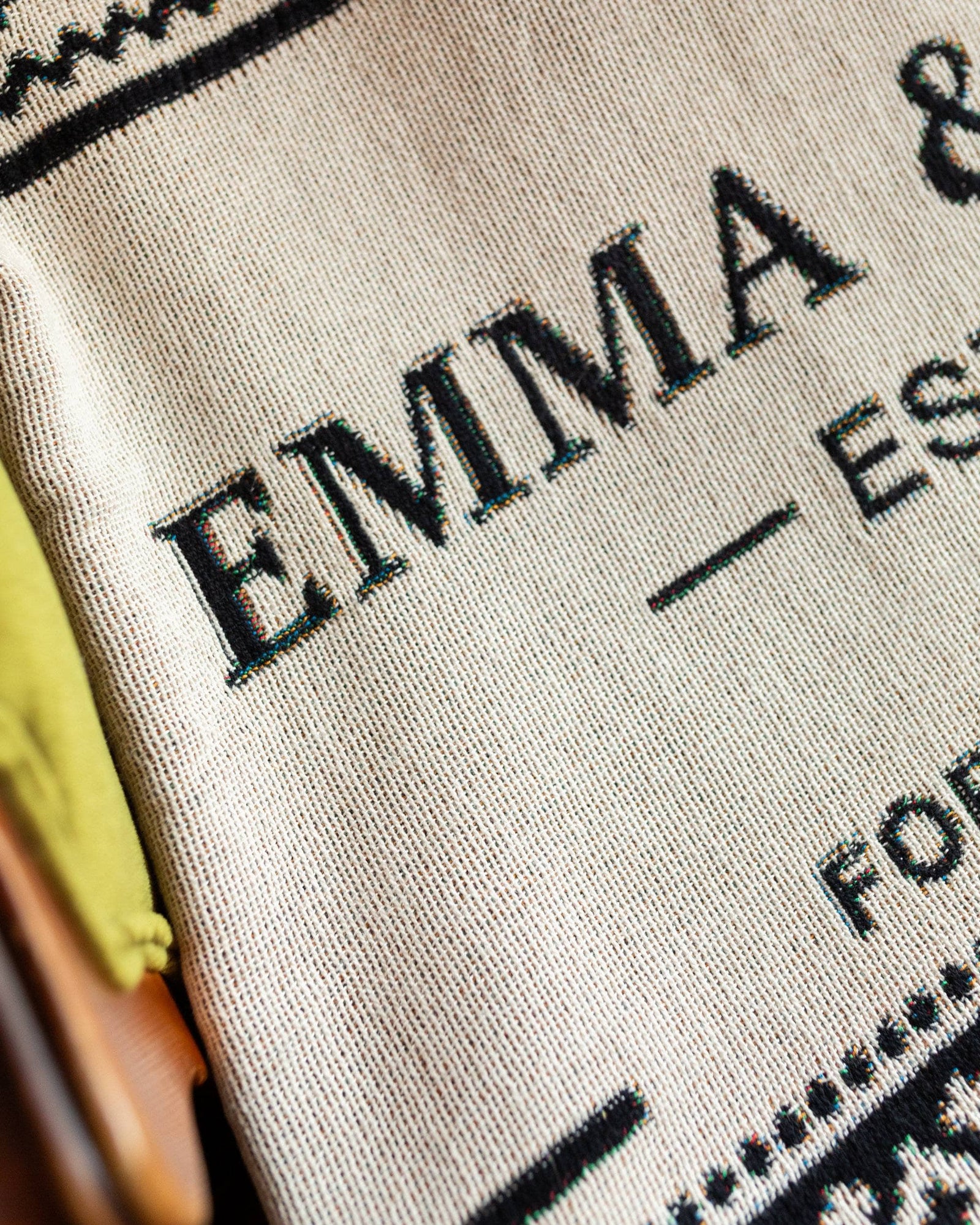 Couples Name Blanket