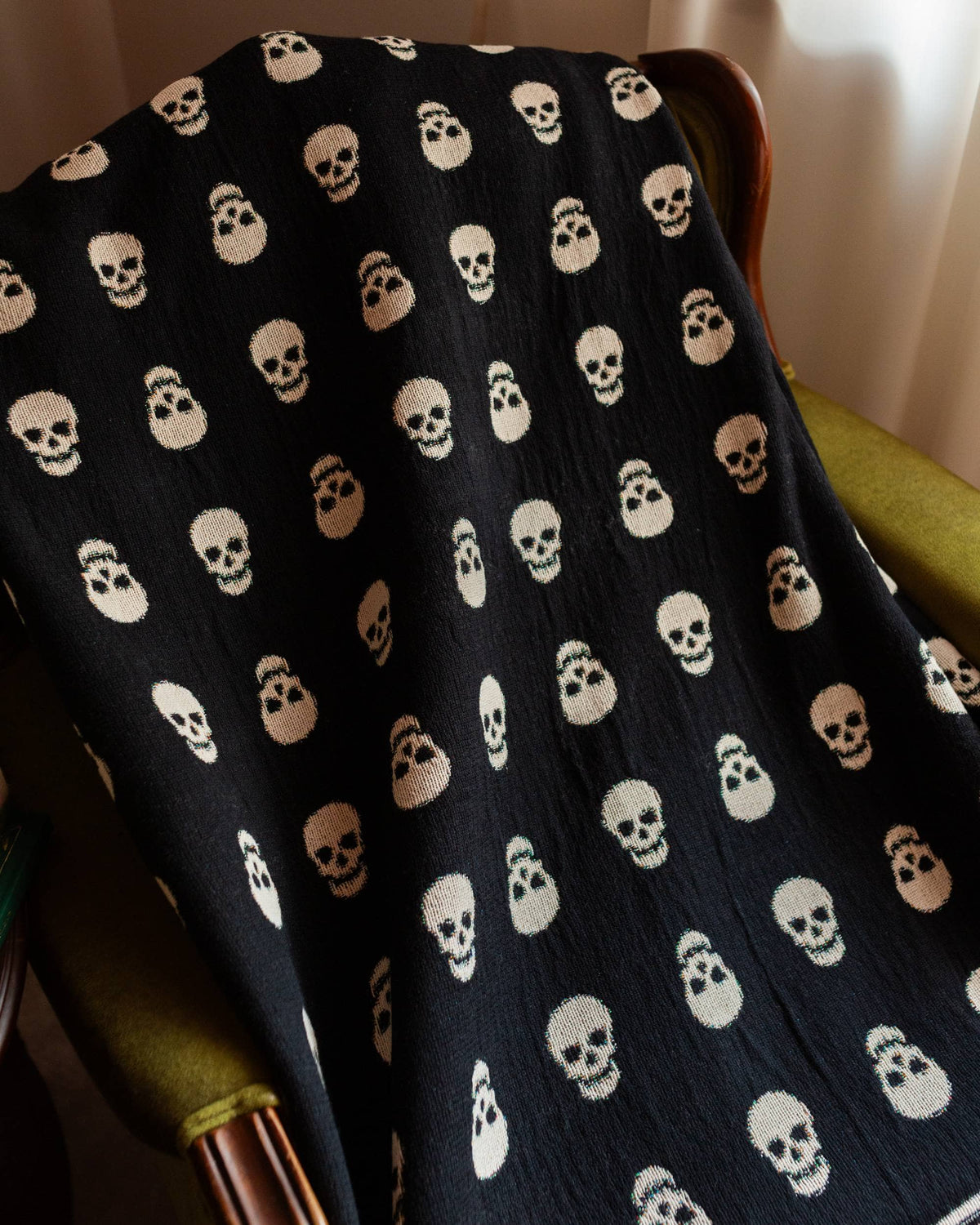 Skull Pattern Blanket