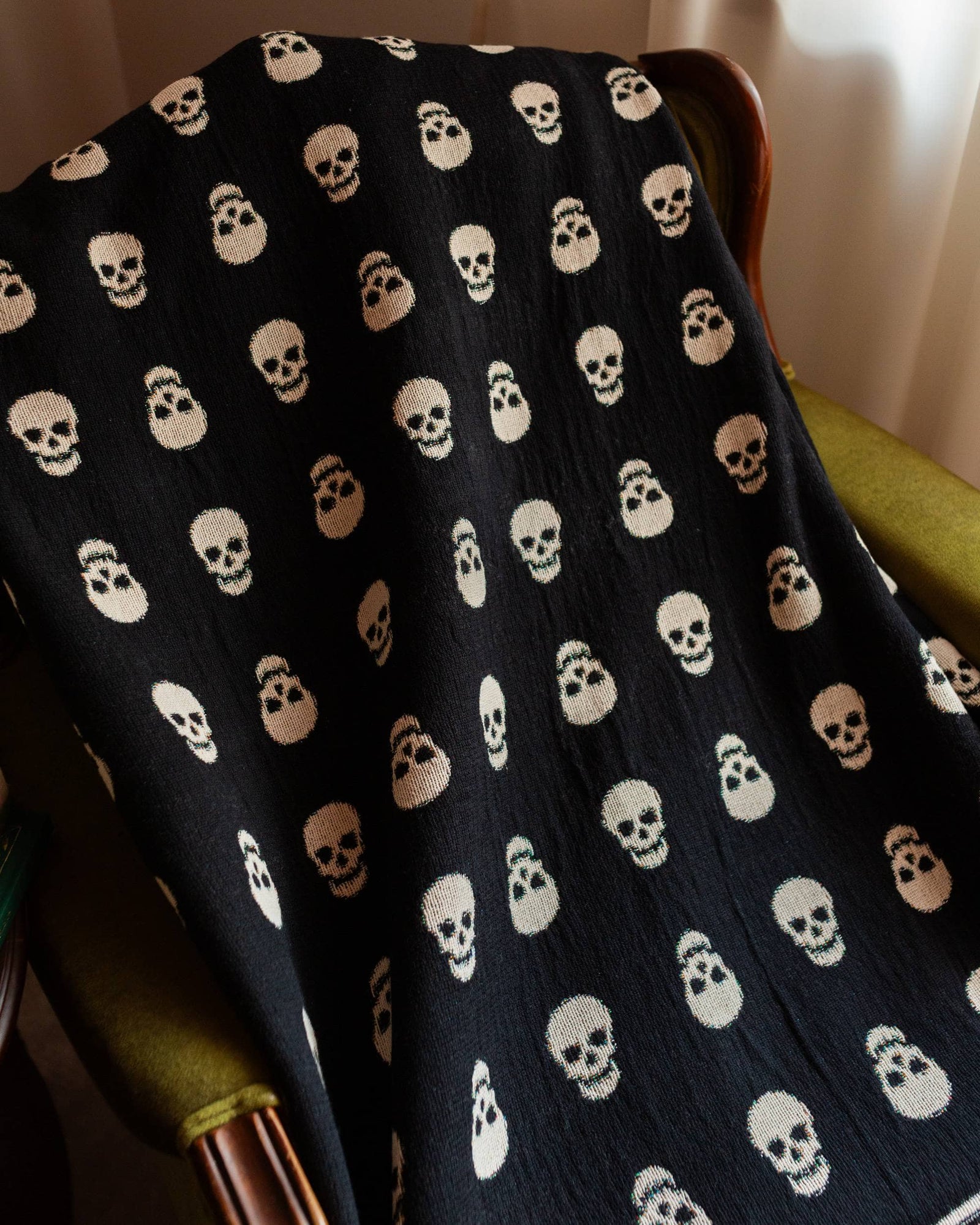 Skull Pattern Blanket