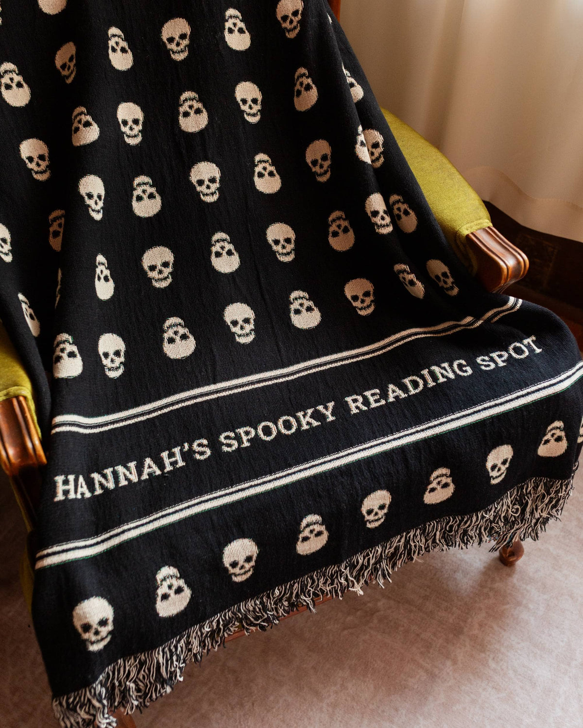 Skull Pattern Blanket