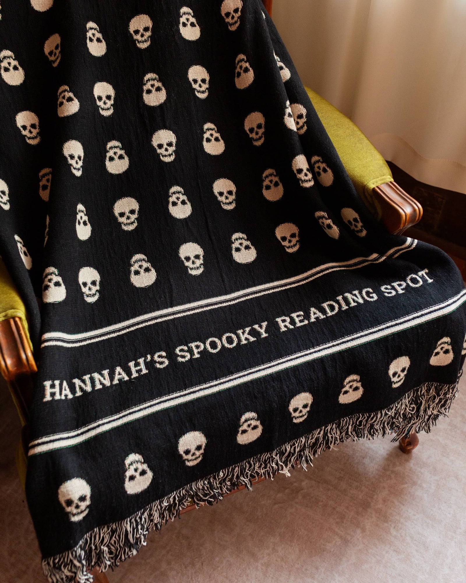 Skull Pattern Blanket