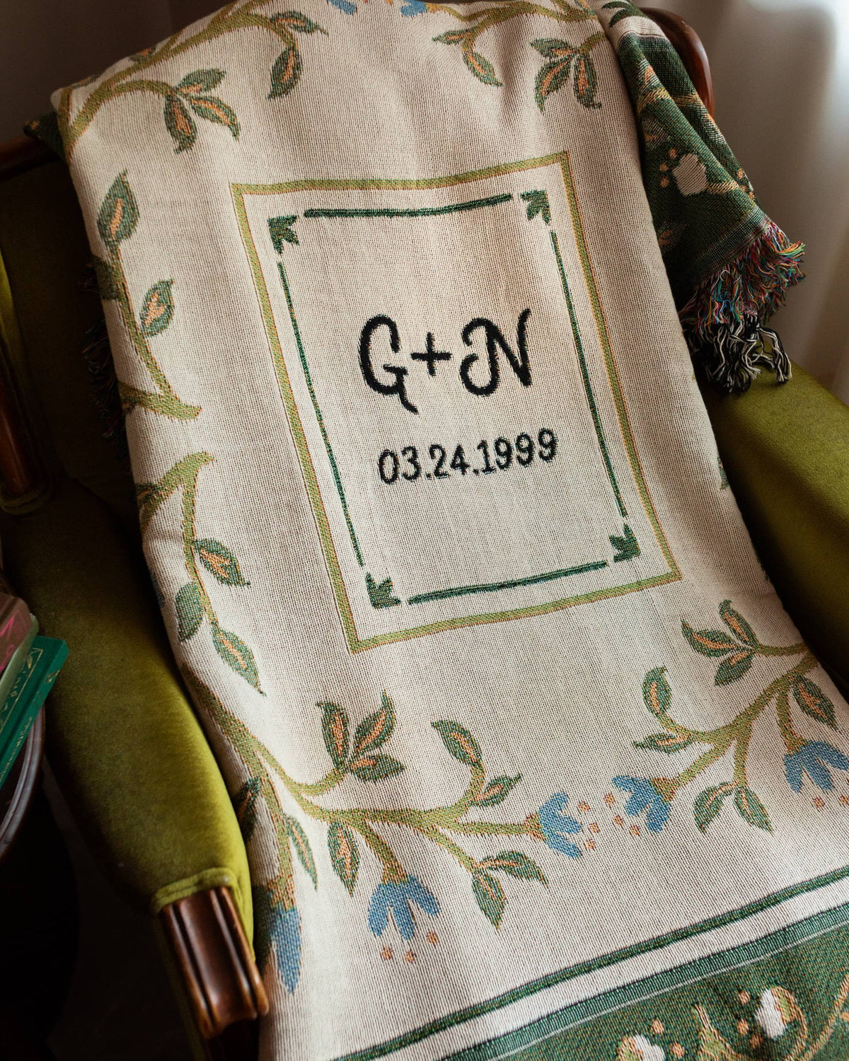 Floral Anniversary Blanket
