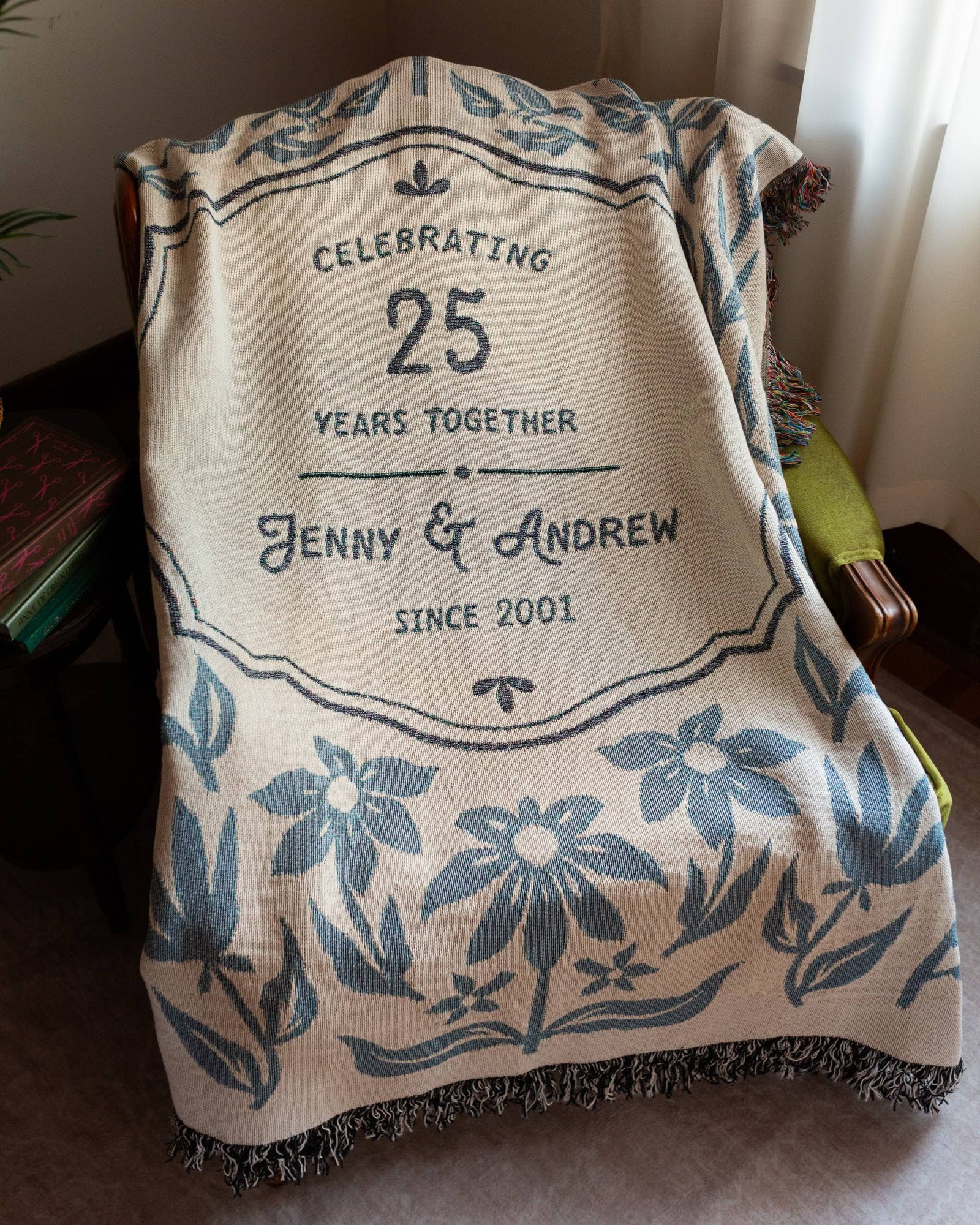 Anniversary Woven Blanket