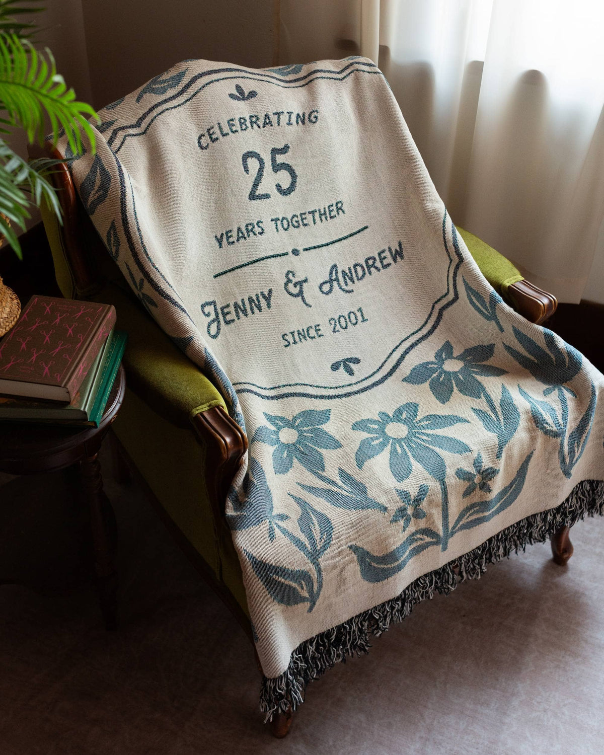 Anniversary Woven Blanket