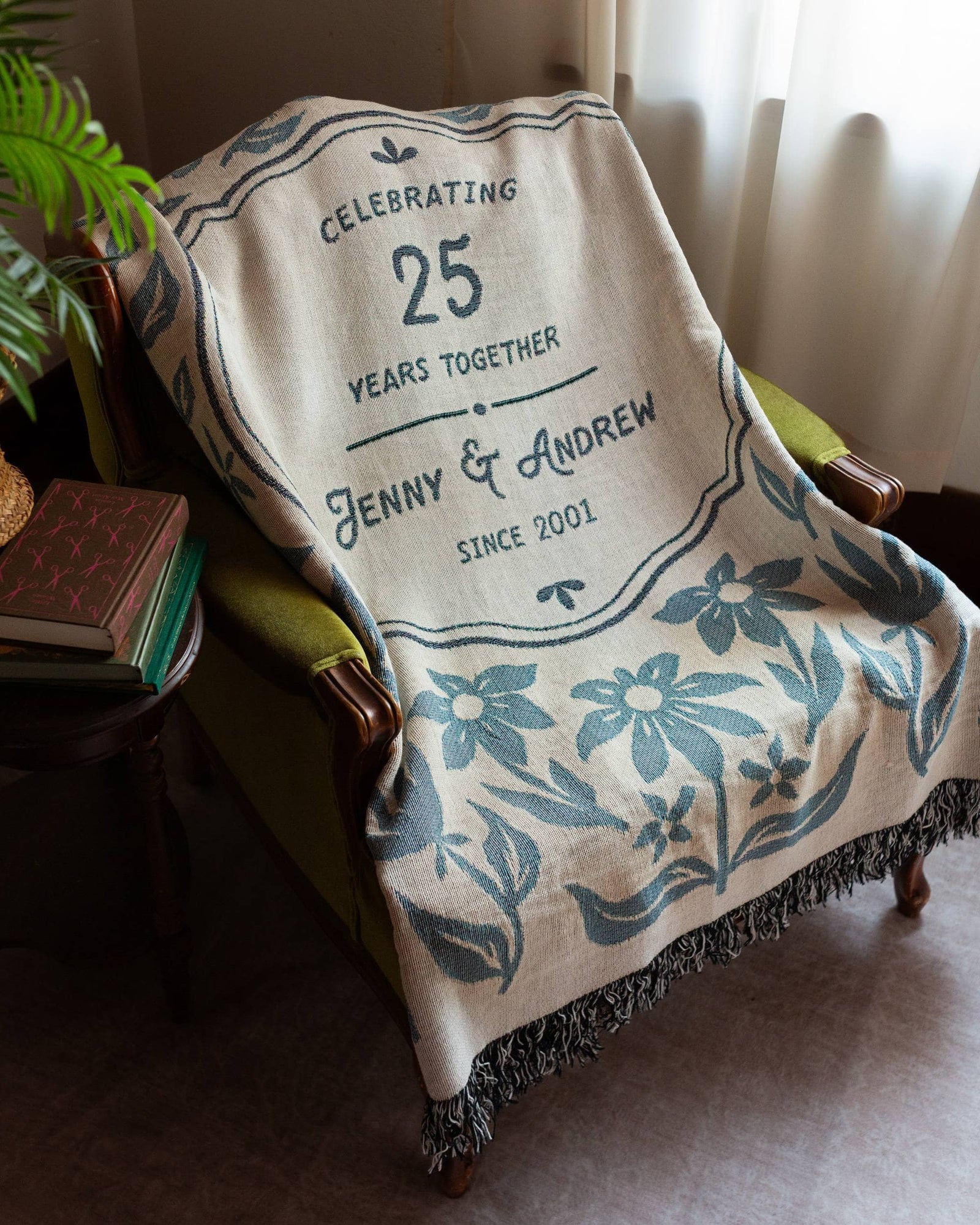 Anniversary Woven Blanket