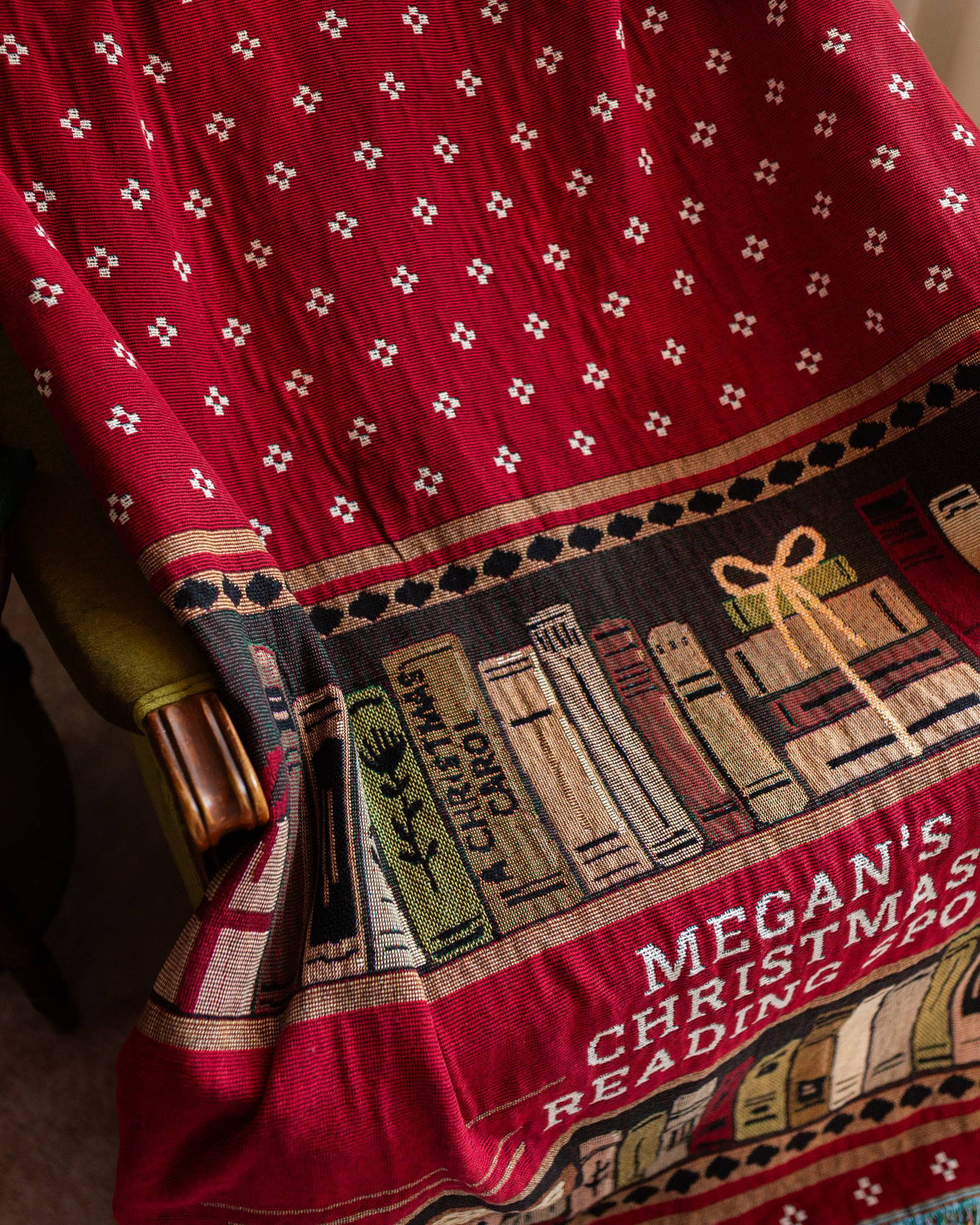 Christmas Books Blanket
