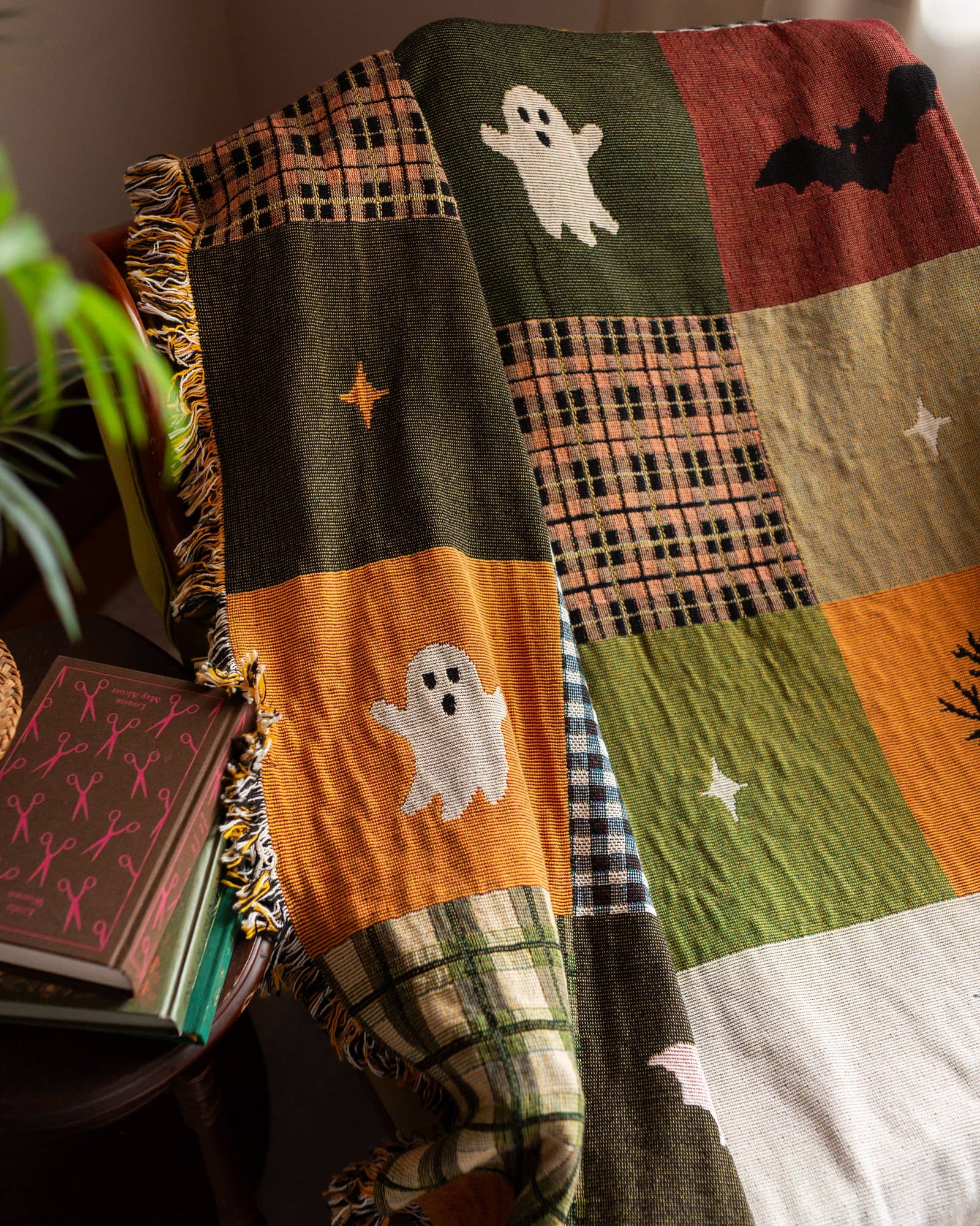 Halloween Patchwork Blanket