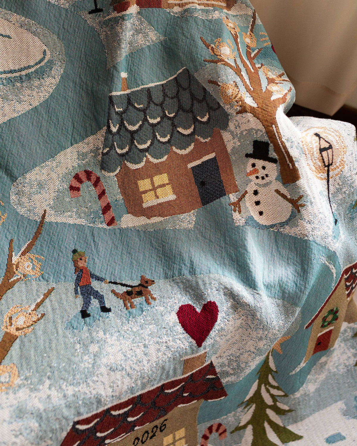 Christmas Village Blanket