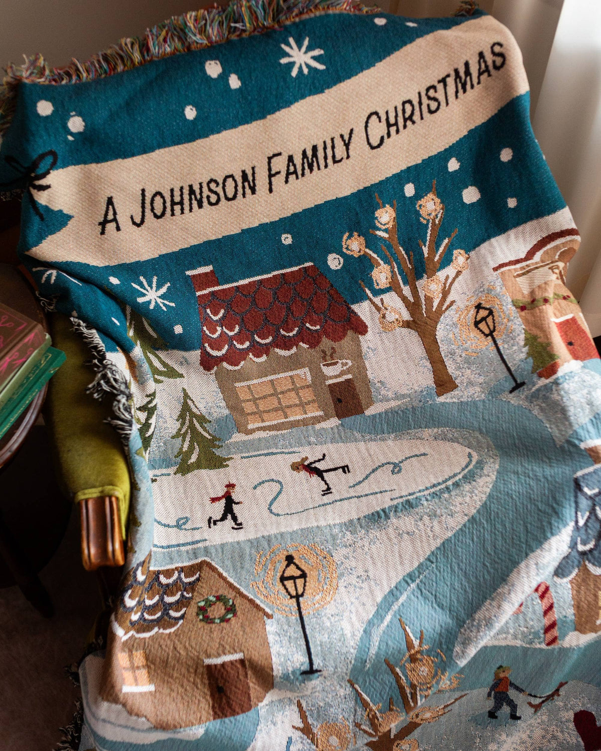 Christmas Village Blanket