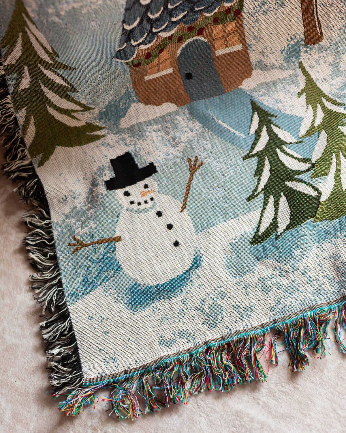 Christmas Village Blanket