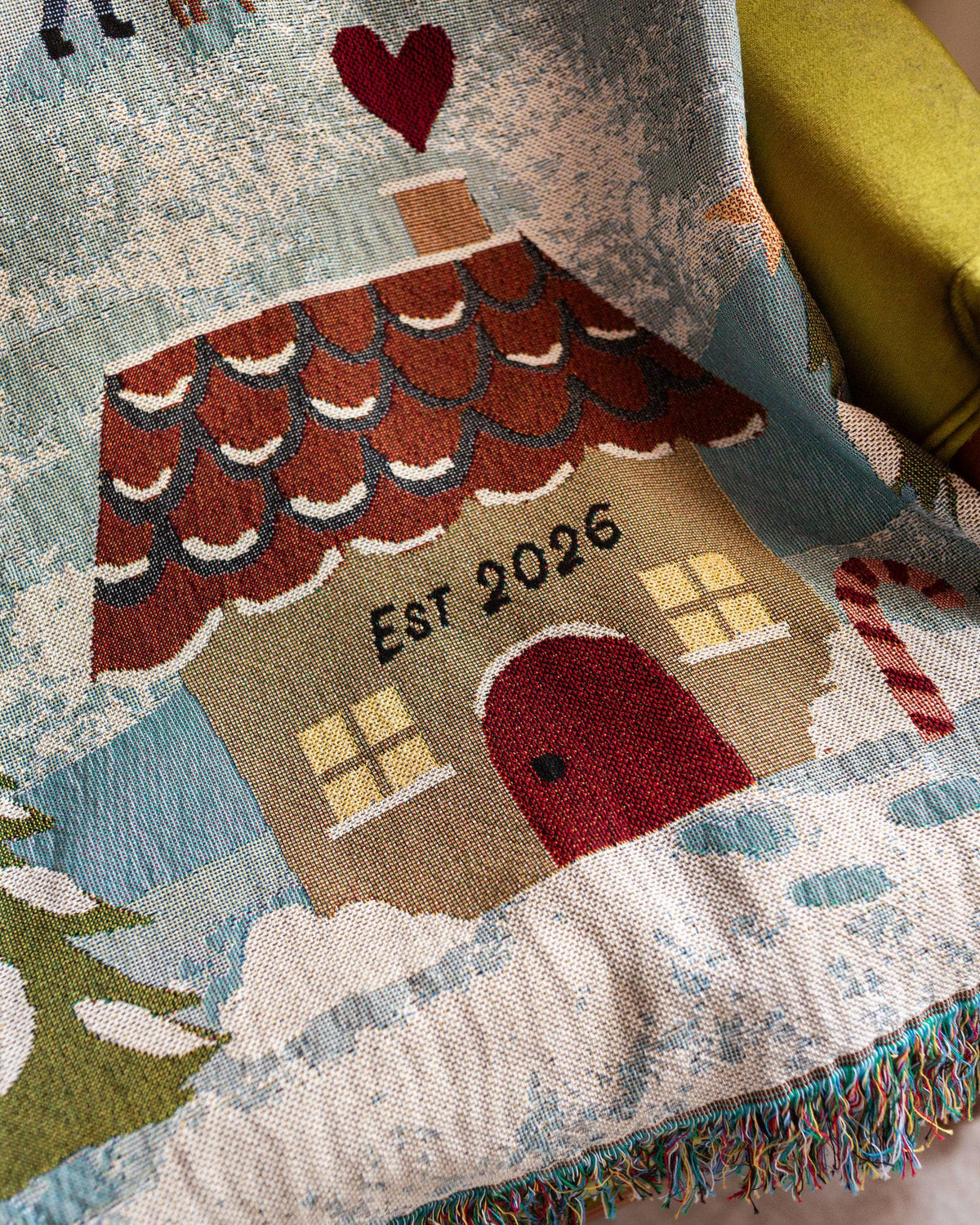 Christmas Village Blanket