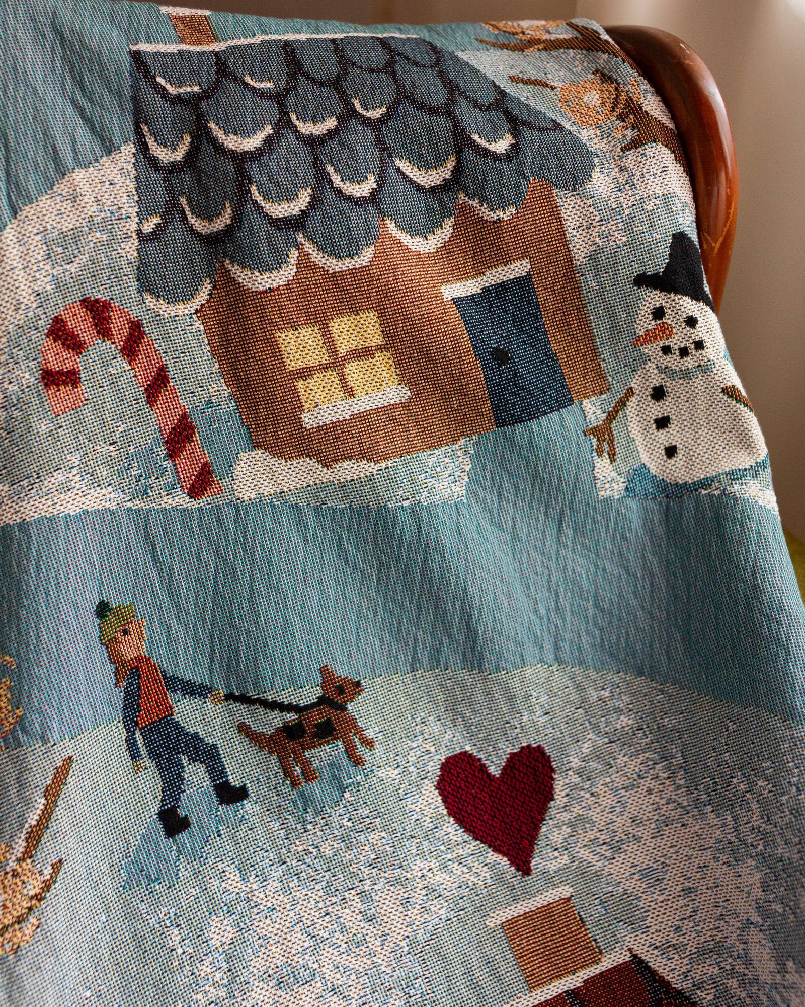 Christmas Village Blanket