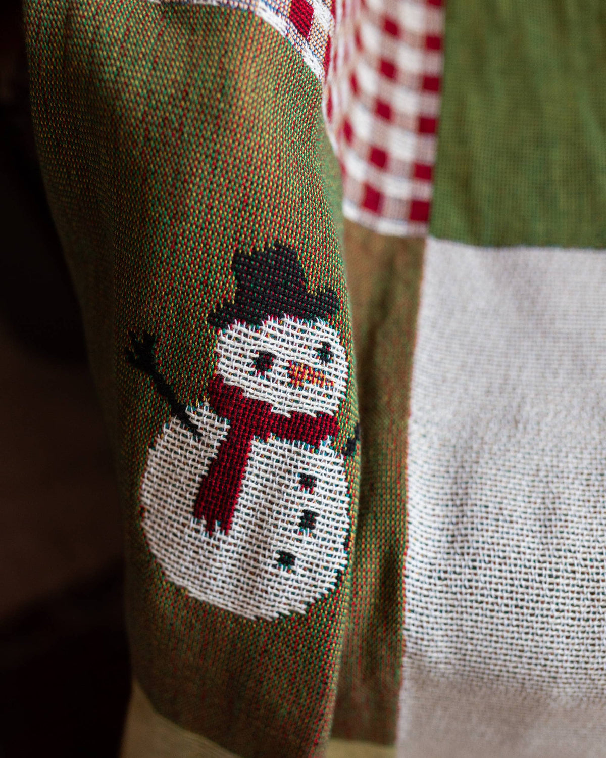 Christmas Patchwork Blanket