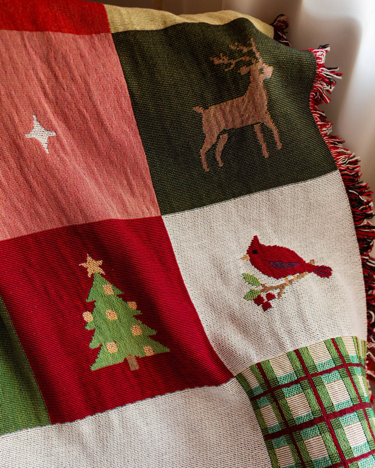 Christmas Patchwork Blanket