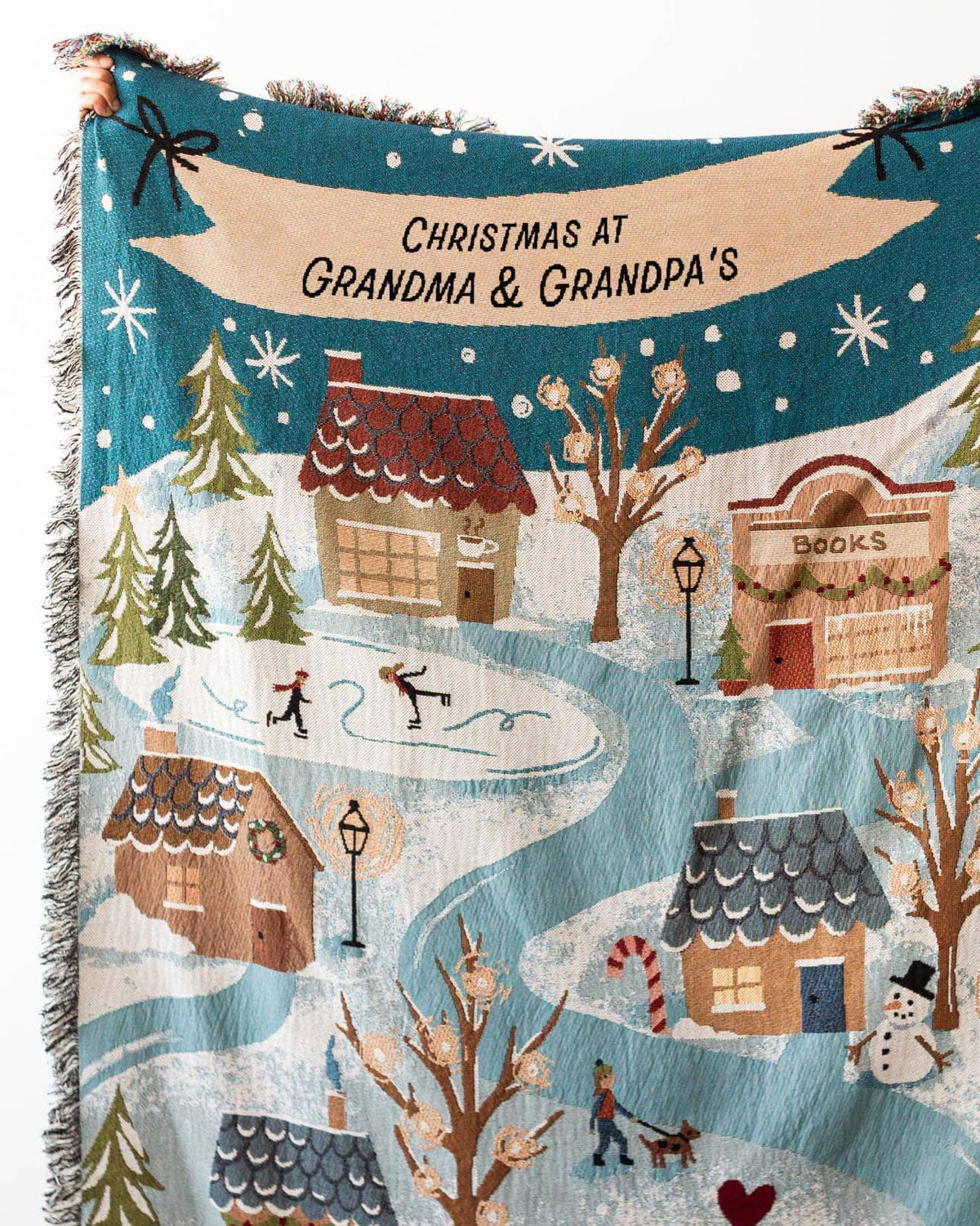 Christmas Village Blanket