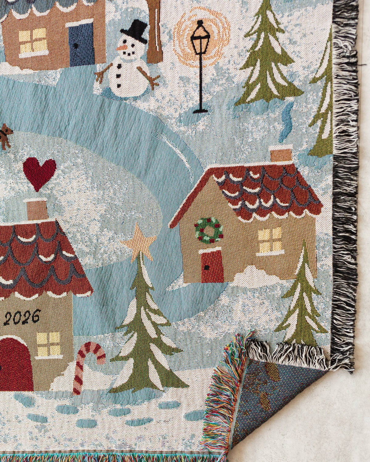 Christmas Village Blanket