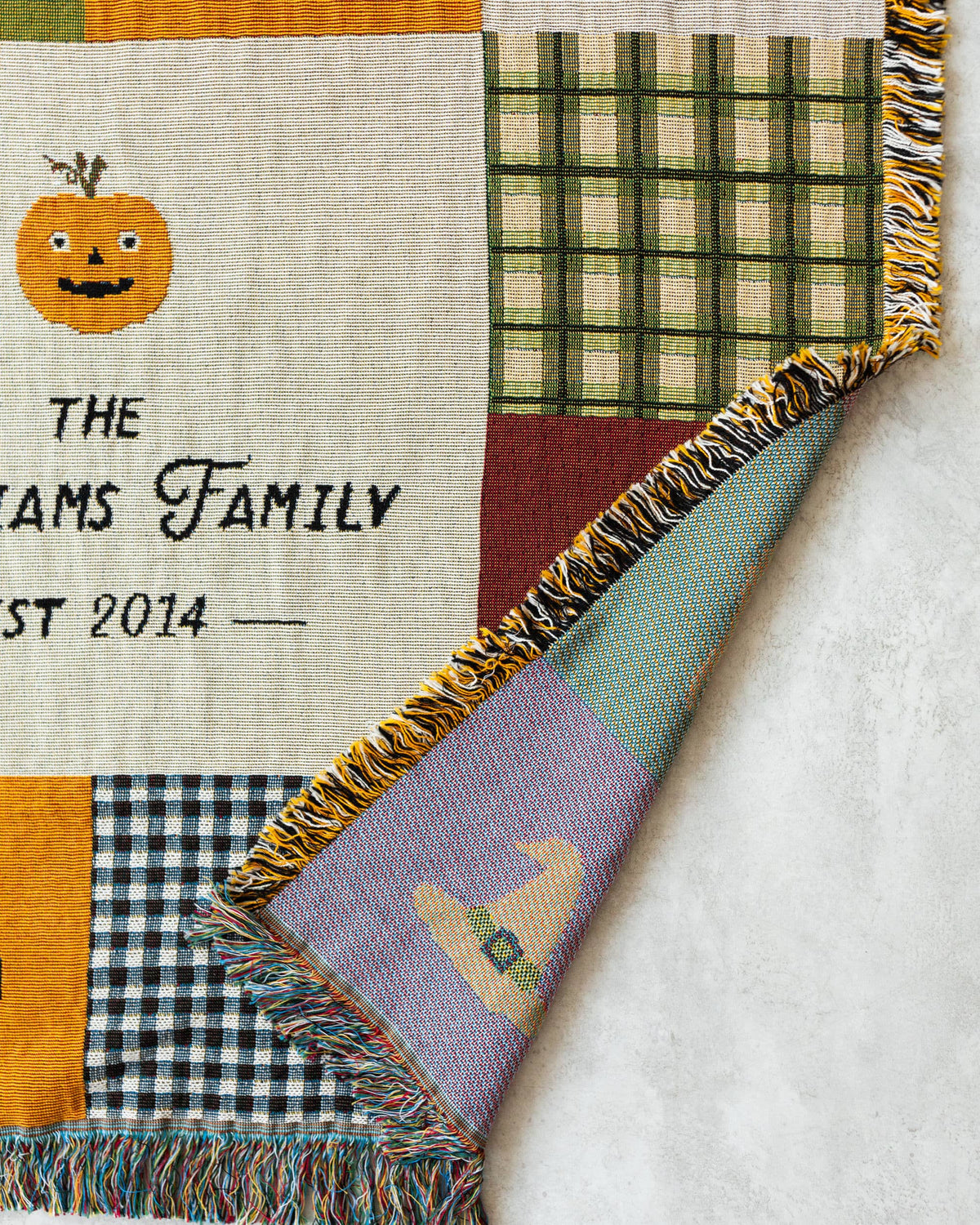 Halloween Patchwork Blanket