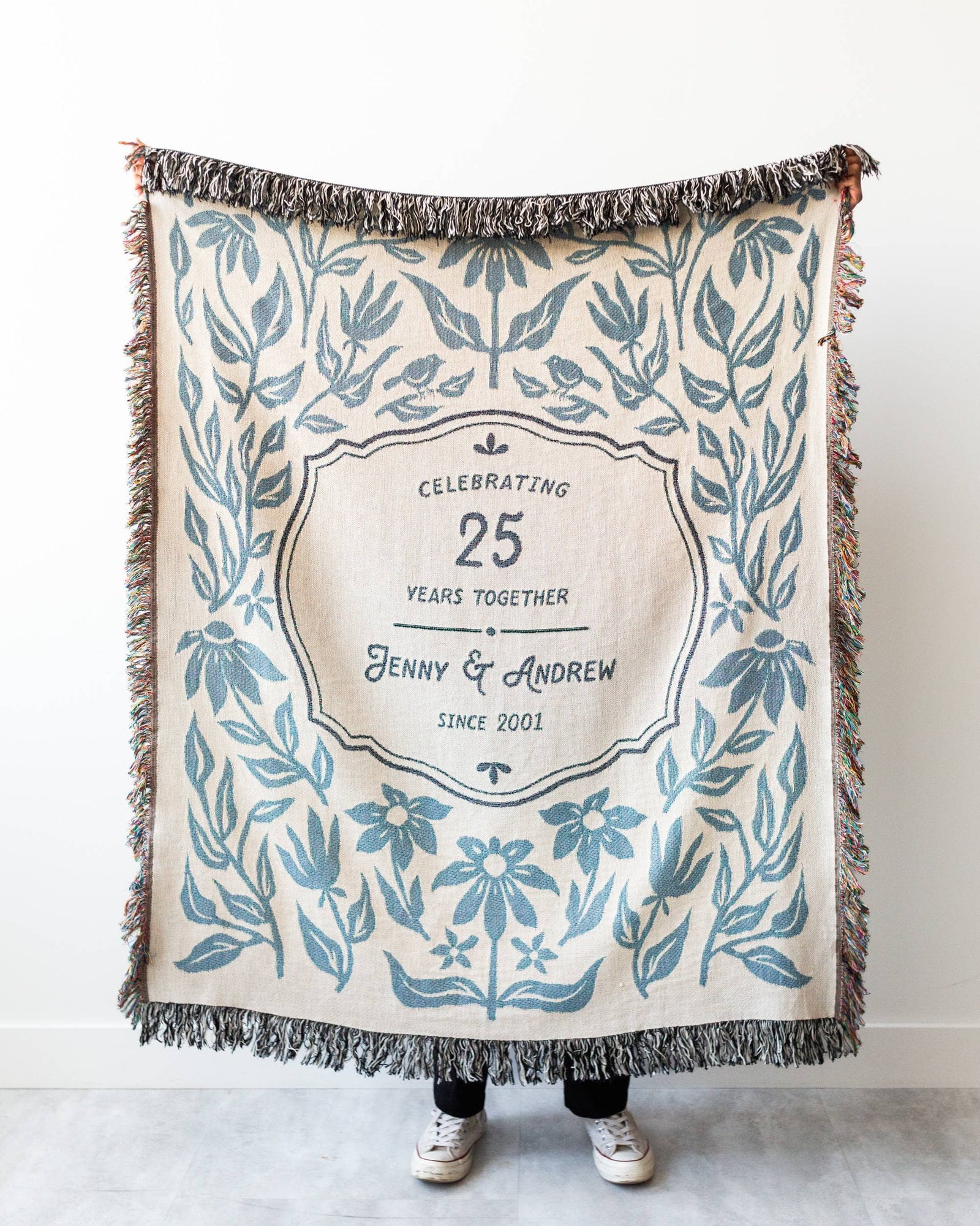 Anniversary Woven Blanket
