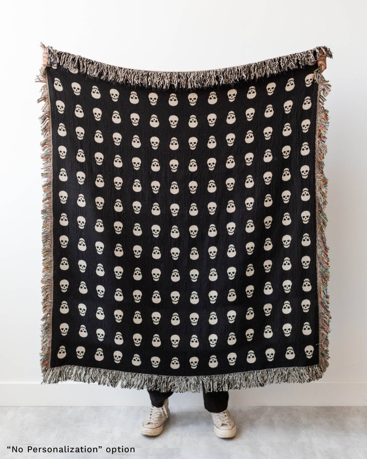 Skull Pattern Blanket
