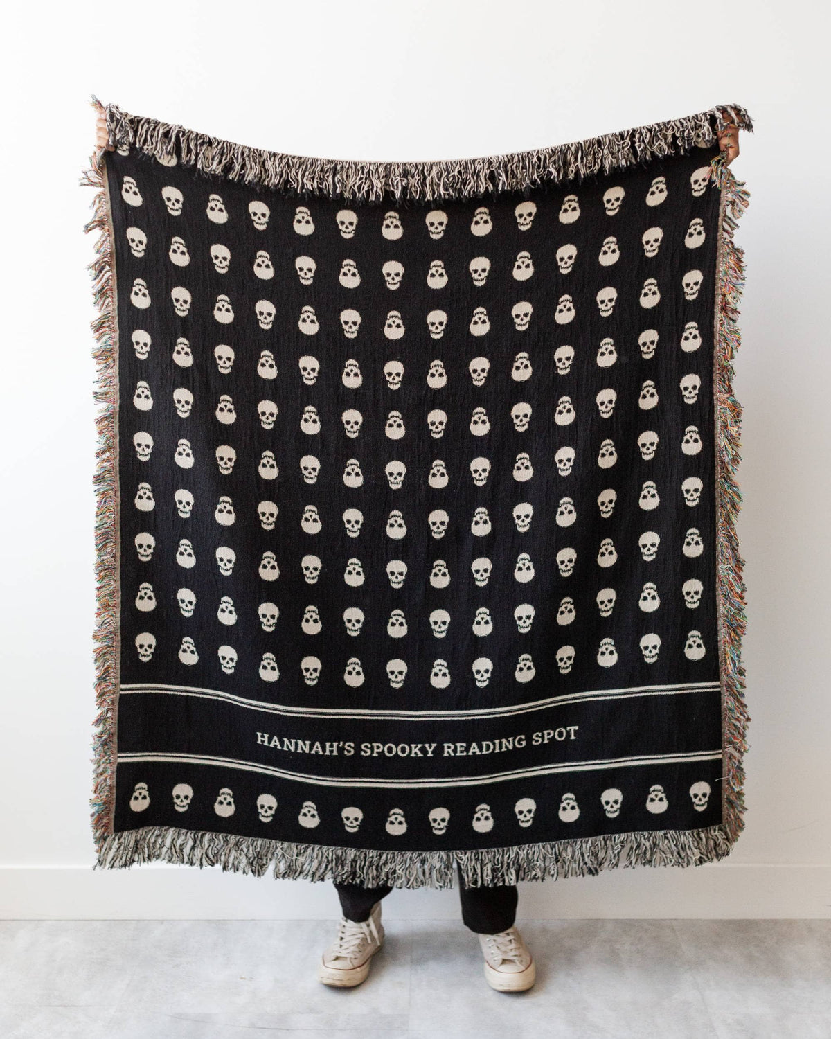 Skull Pattern Blanket