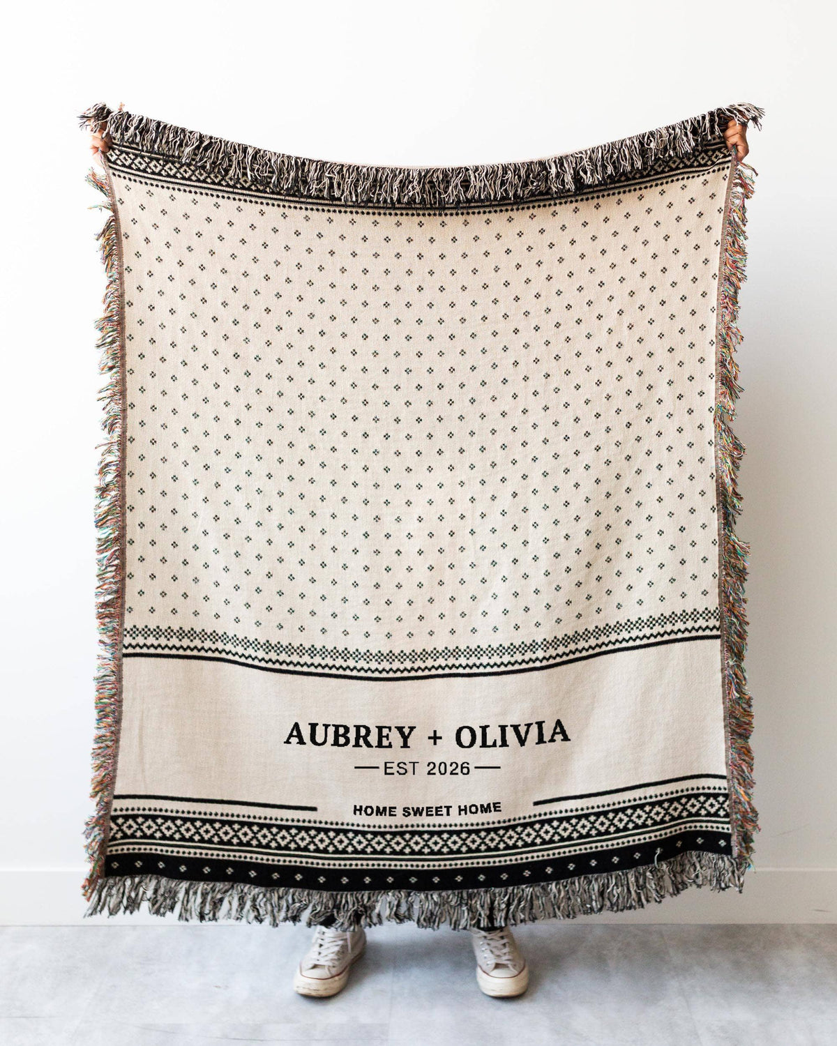 Couples Name Blanket