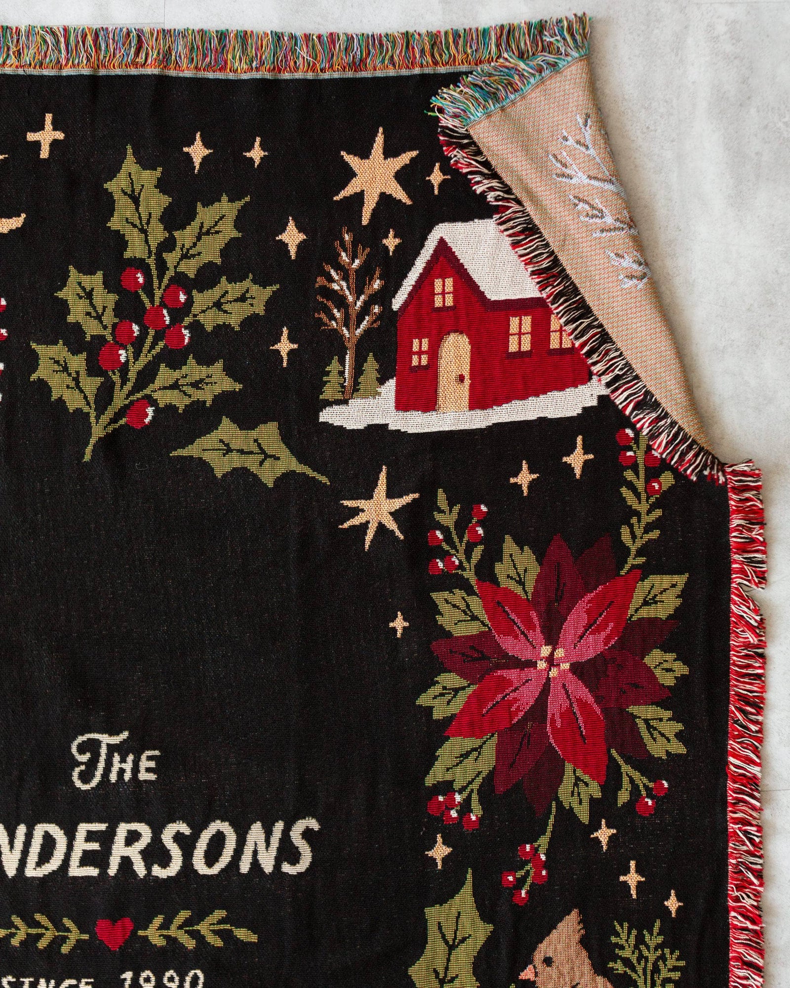 Christmas Woodland Blanket
