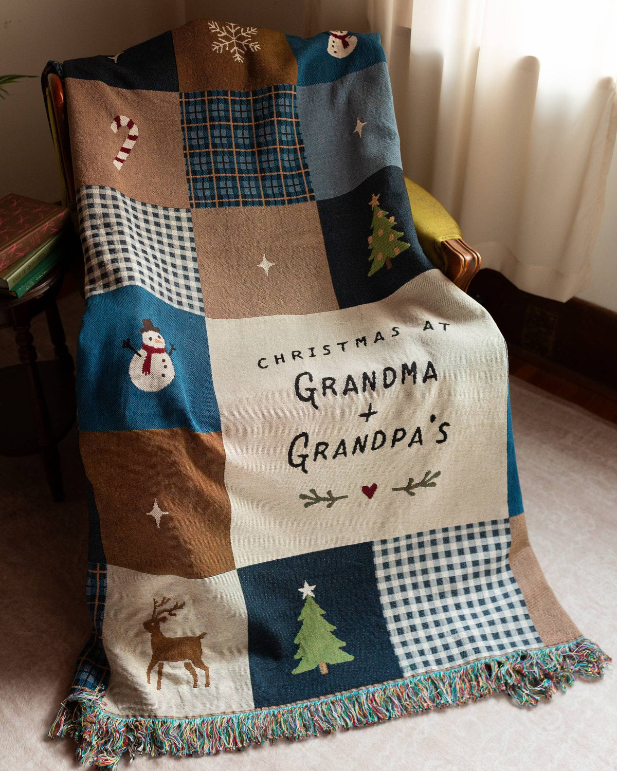 Christmas Patchwork Blanket