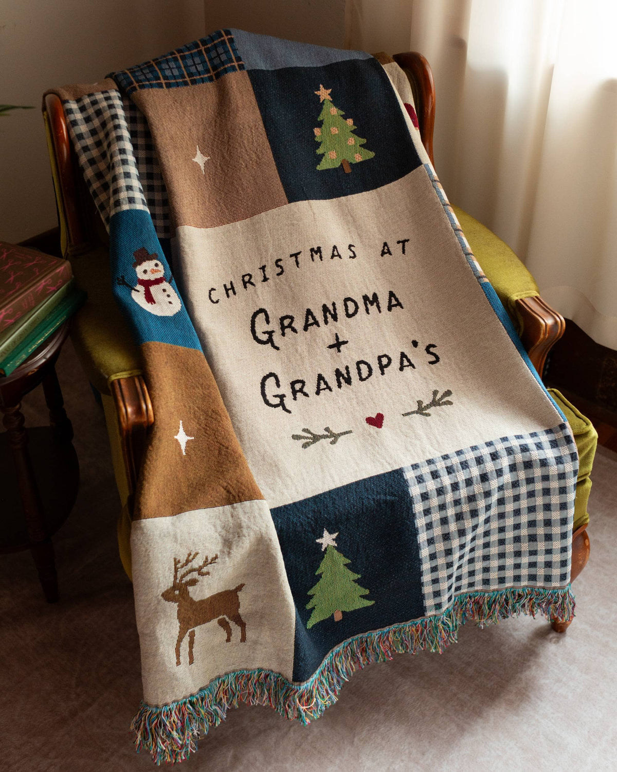 Christmas Patchwork Blanket