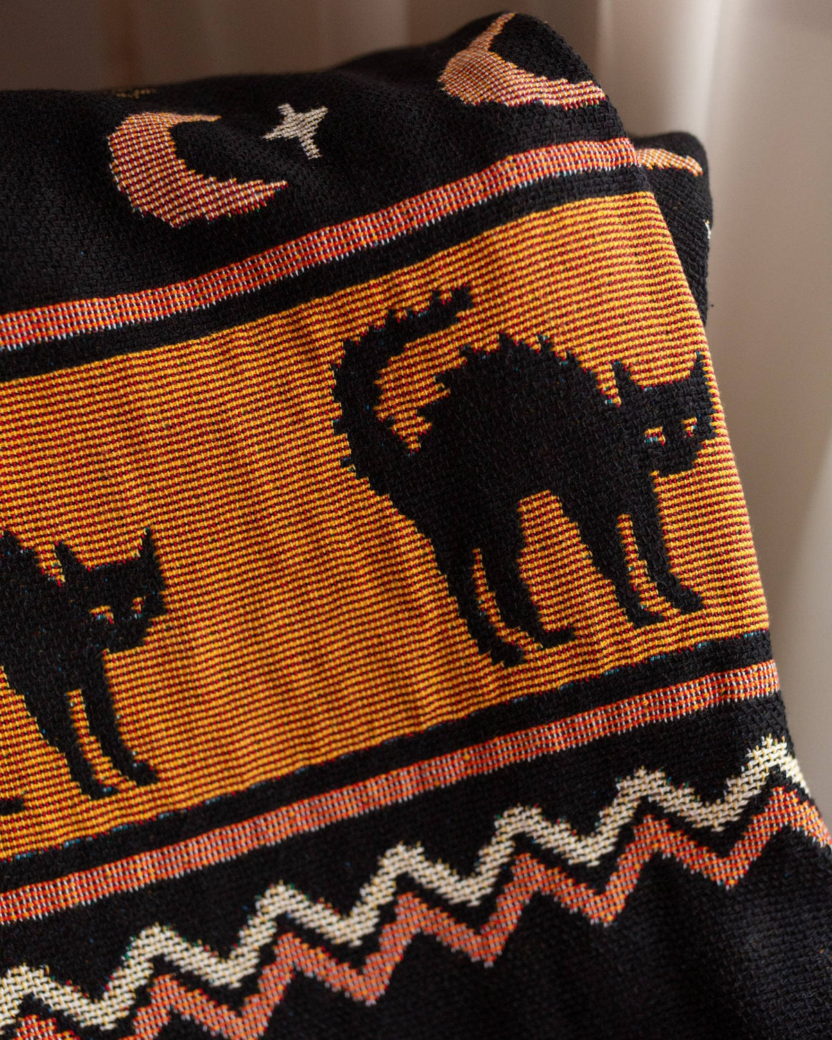 Halloween Night Woven Blanket