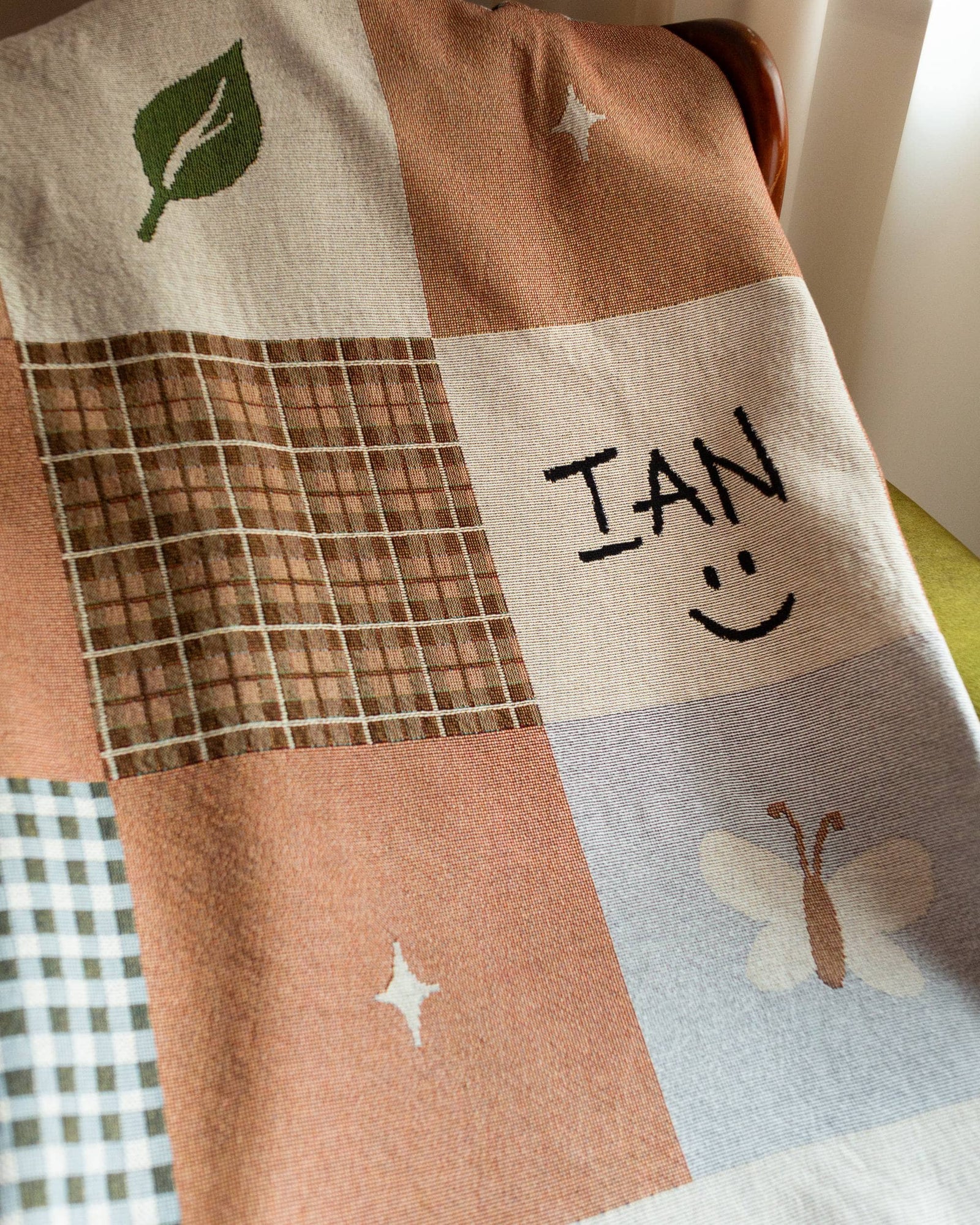 Handwriting Family Blanket