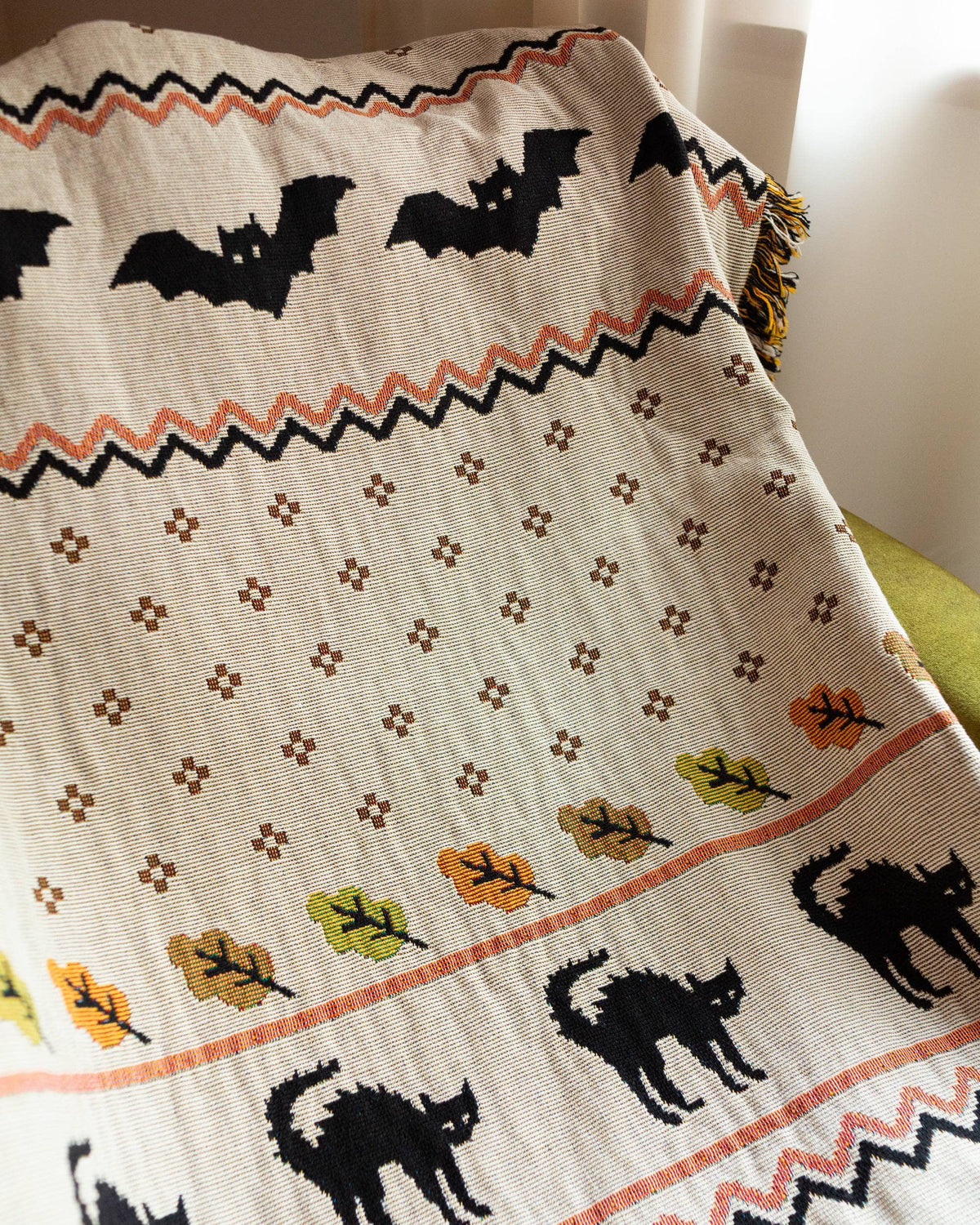 Halloween Woven Blanket