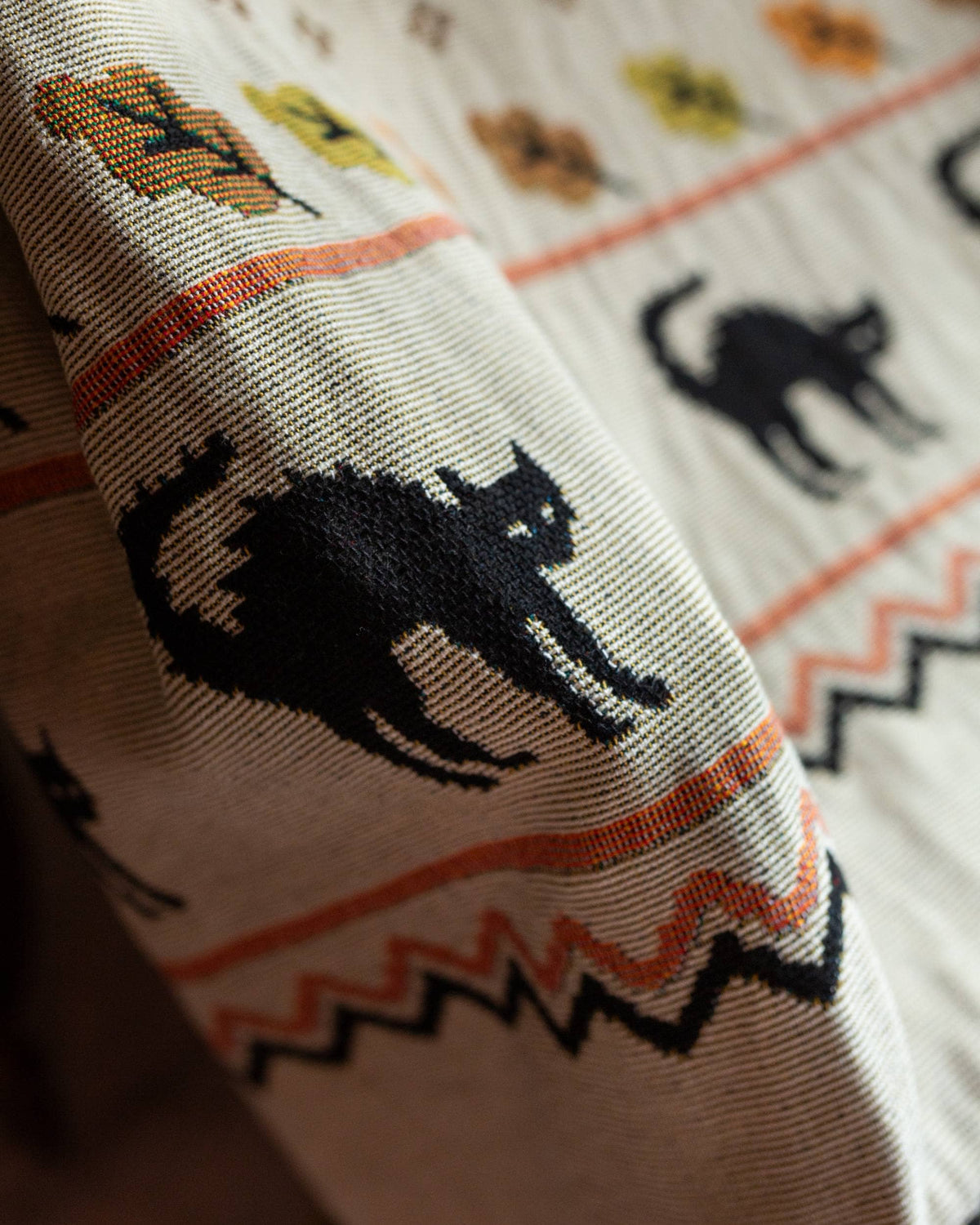 Halloween Woven Blanket