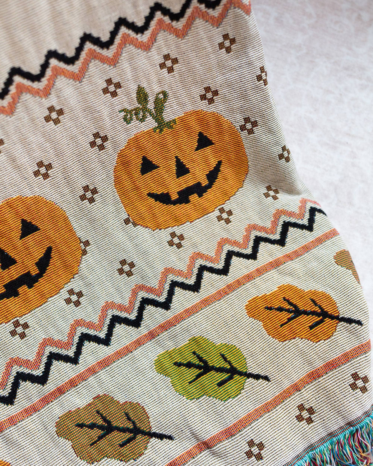 Halloween Woven Blanket