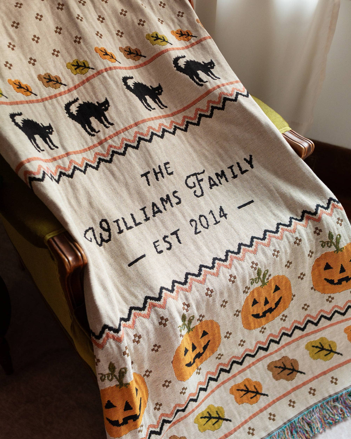 Halloween Woven Blanket