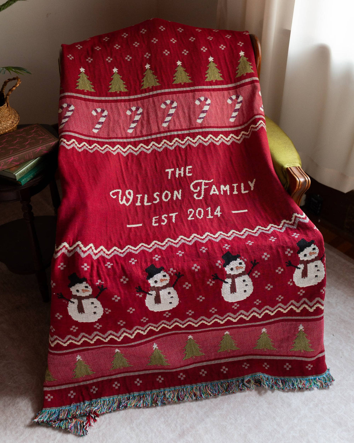 Christmas Personalized Blanket