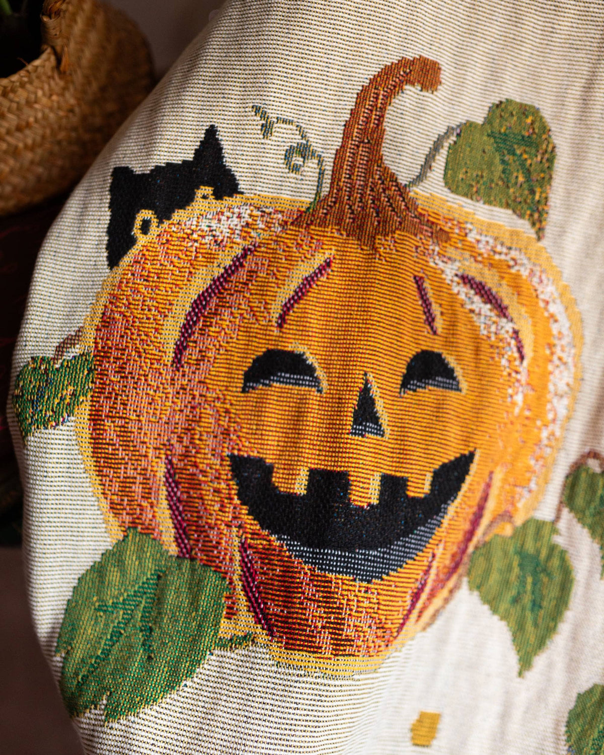 Pumpkin Cat Blanket