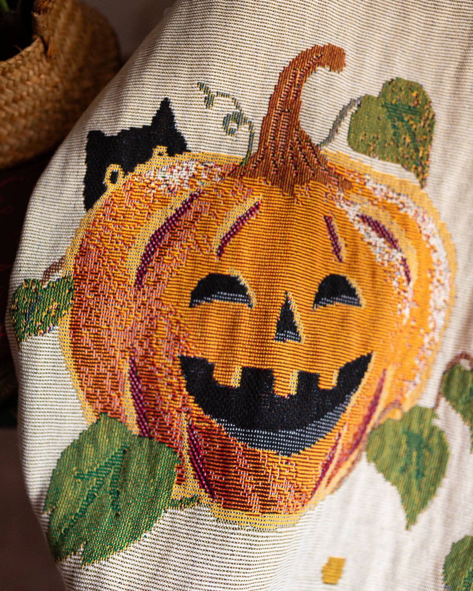 Pumpkin Cat Blanket