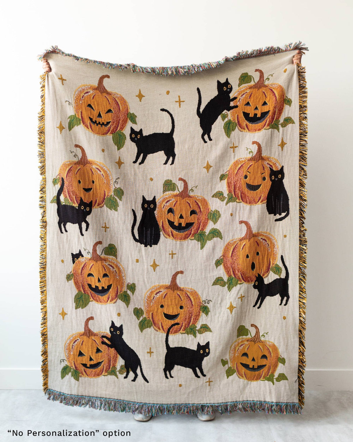 Pumpkin Cat Blanket