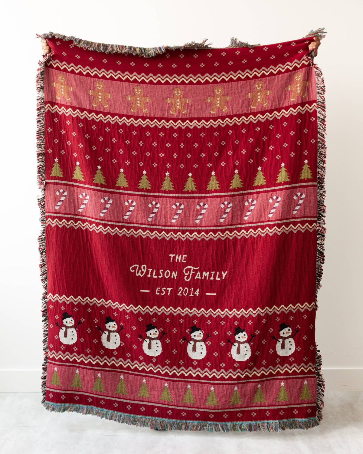 Christmas Personalized Blanket