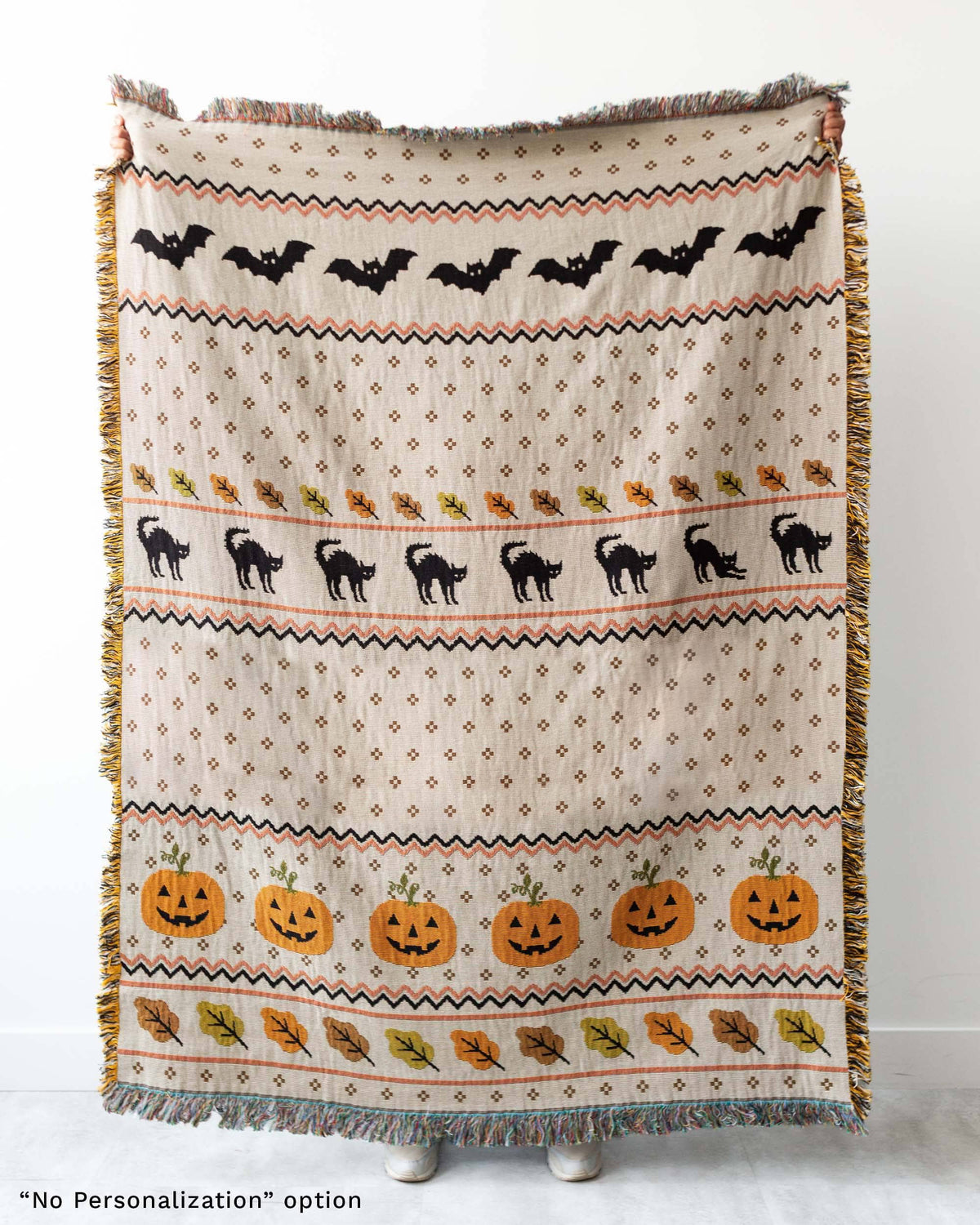 Halloween Woven Blanket
