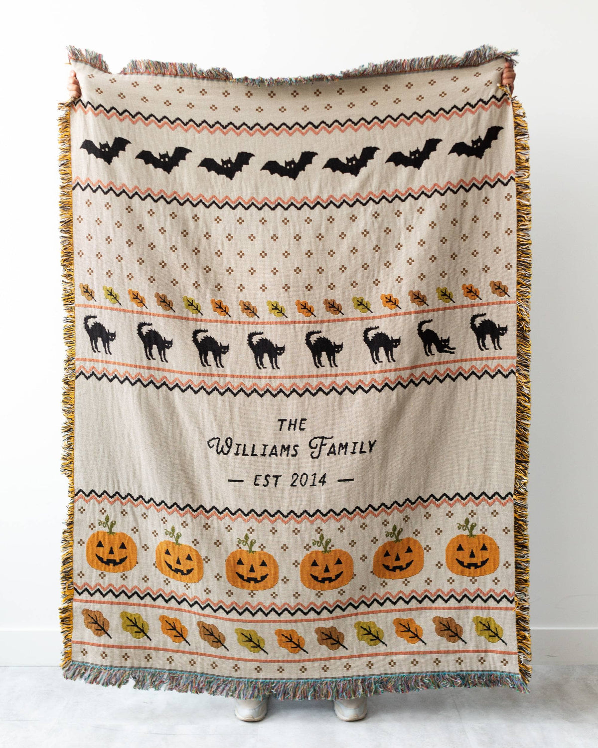 Halloween Woven Blanket