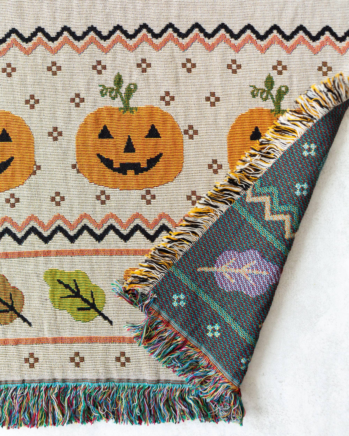 Halloween Woven Blanket