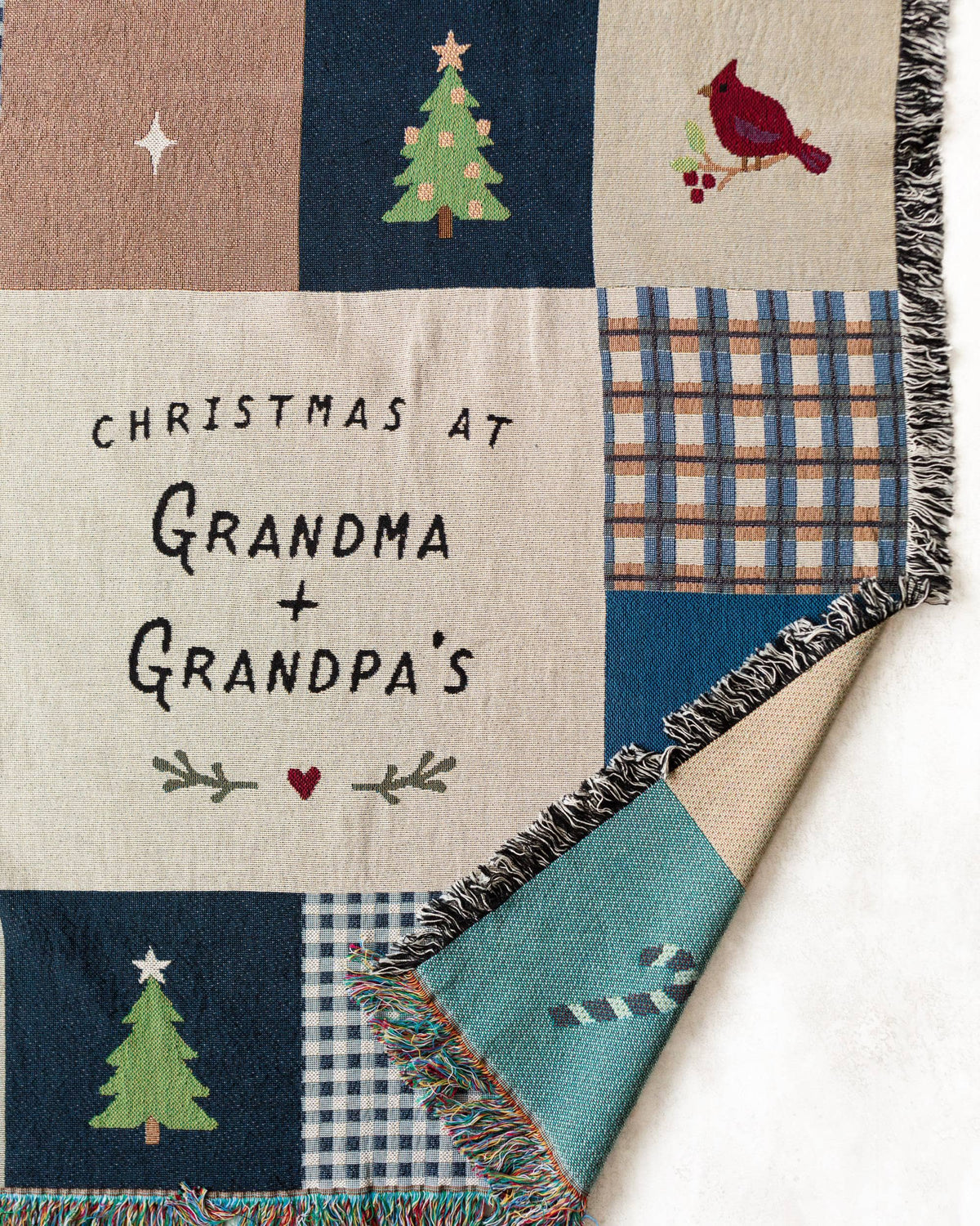Christmas Patchwork Blanket