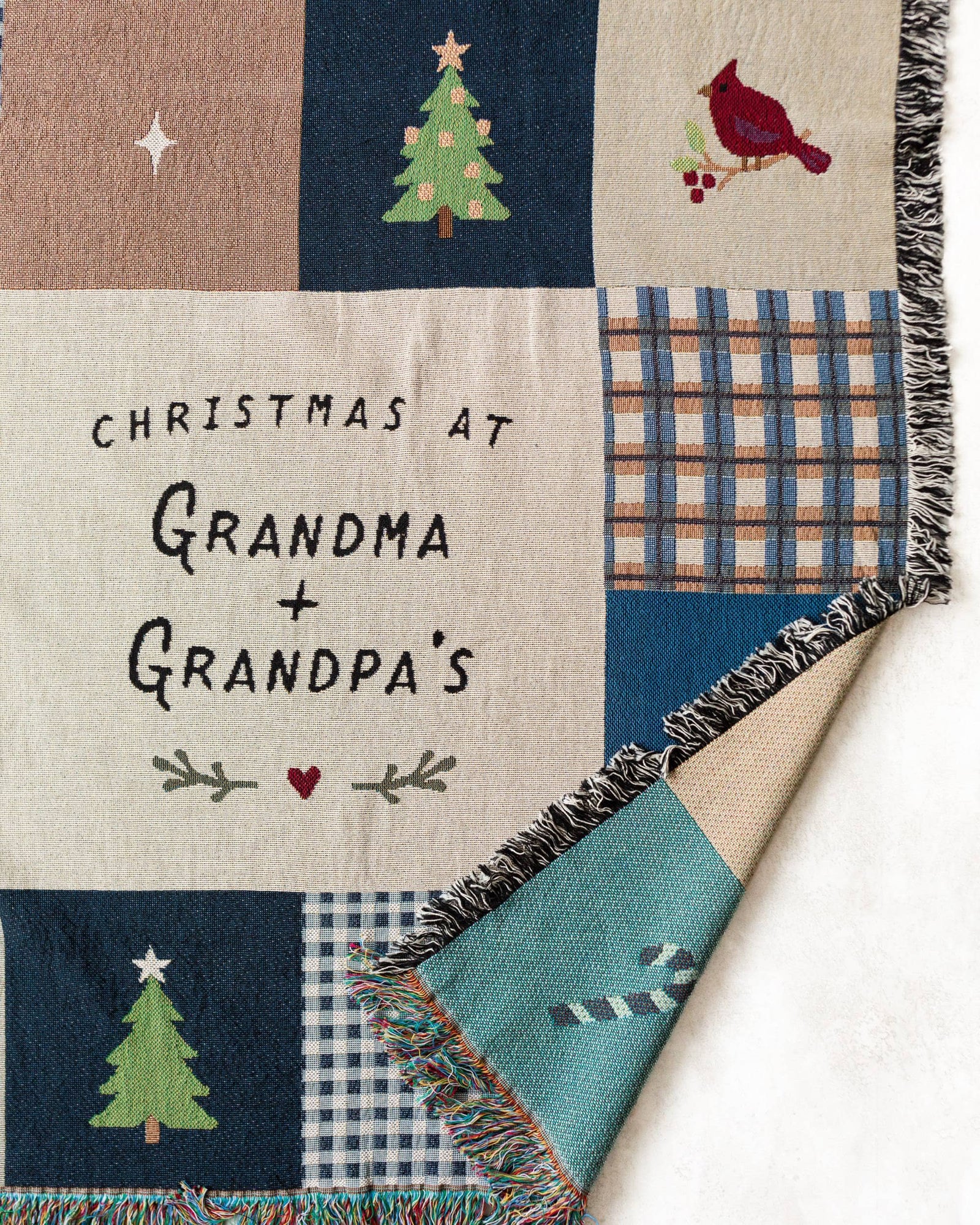 Christmas Patchwork Blanket