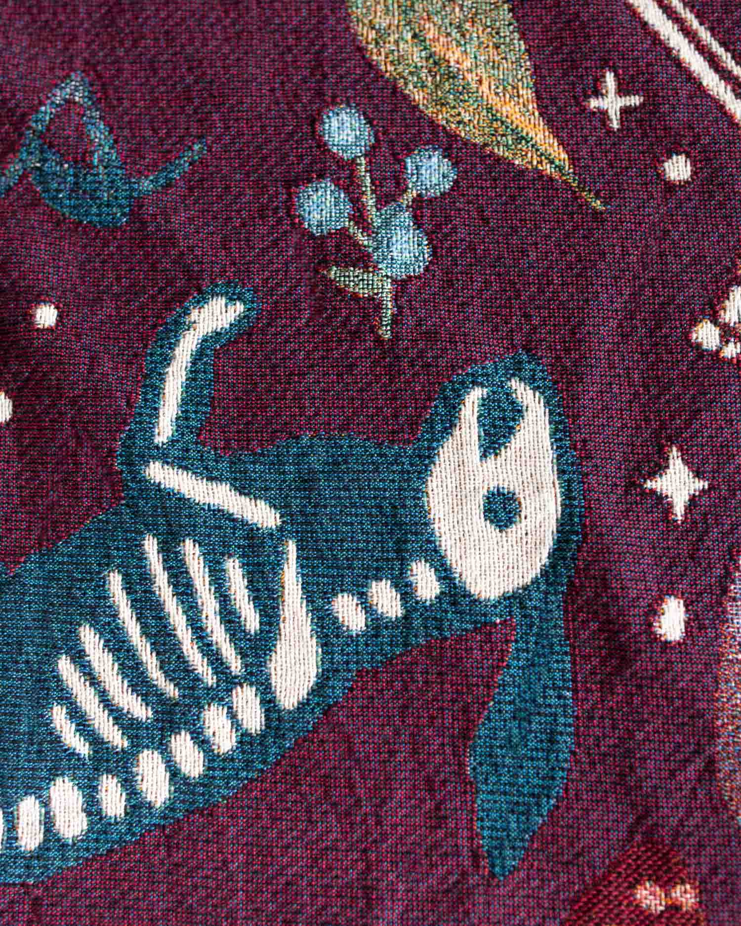 Magic Bones Blanket (Purple)