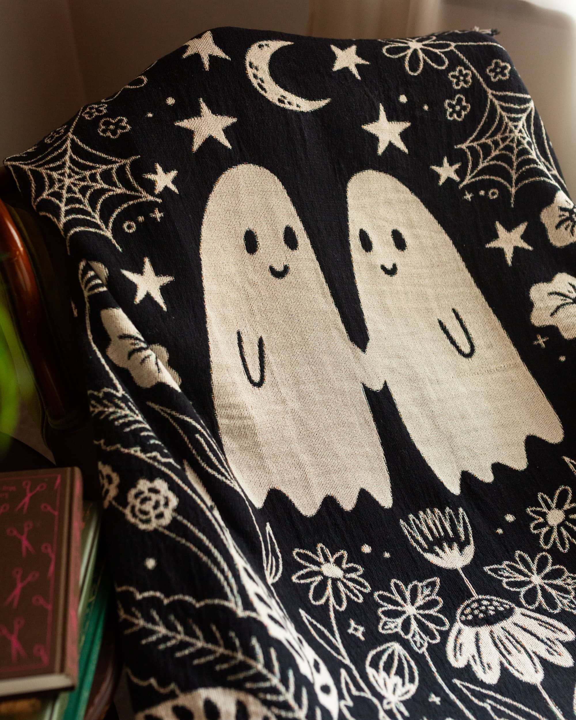 Til Death Ghosts Blanket | Personalized Halloween Couple Gift