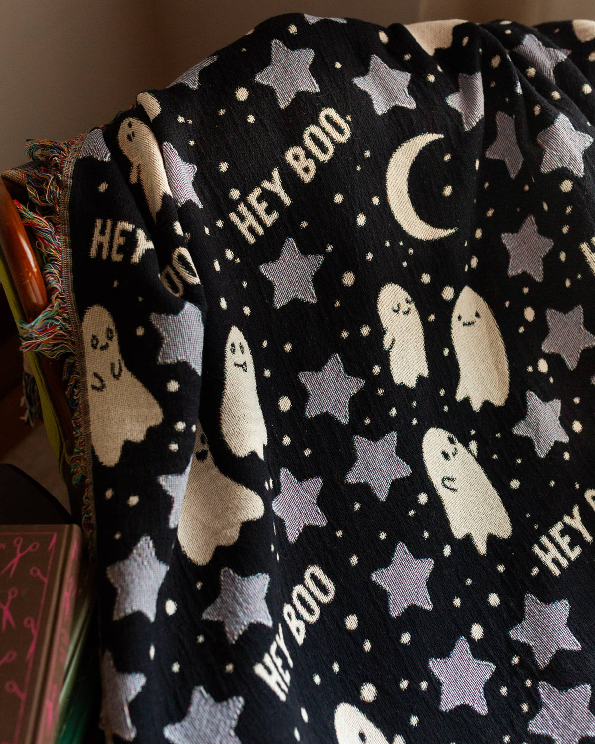 Hey Boo Ghost Blanket